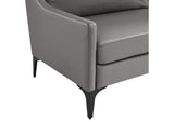 EEI-6018-GRY Corland Leather Sofa By Modway
