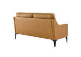 EEI-6020-TAN Corland Leather Loveseat By Modway