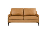 EEI-6020-TAN Corland Leather Loveseat By Modway