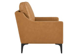 EEI-6022-TAN Corland Leather Armchair By Modway