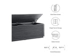 EEI-6057-CHA Render Storage Bench By Modway