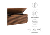 EEI-6057-WAL Render Storage Bench By Modway