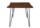EEI-6059-BLK-WAL Ardor 60" Live Edge Acacia Wood Acacia Wood Dining Table By Modway