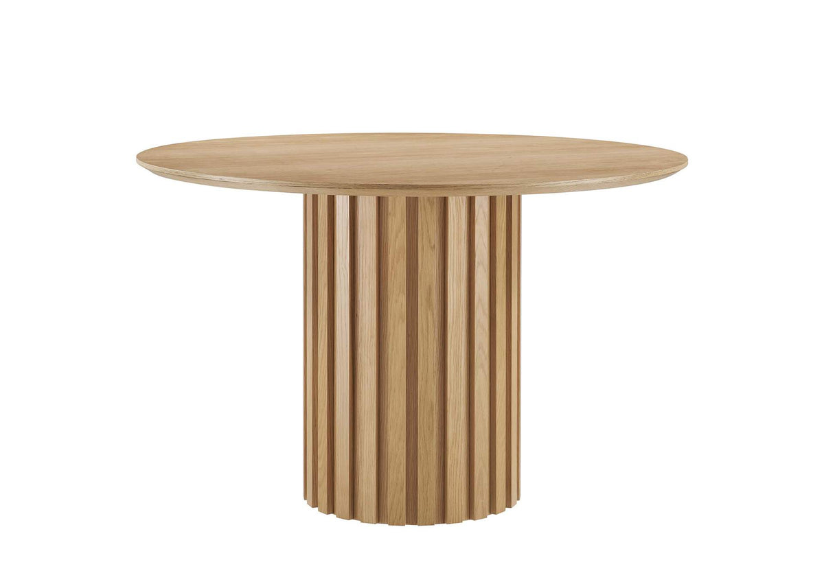 EEI-6064-OAK-SET Senja 47" Round Dining Table By Modway