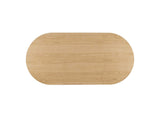 EEI-6065-OAK-SET Senja 95" Oval Dining Table By Modway