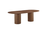 EEI-6065-WAL-SET Senja 95" Oval Dining Table By Modway