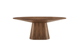 EEI-6066-WAL-SET Provision 75" Oval Dining Table By Modway