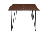 EEI-6070-BLK-WAL Ardor 74" Live Edge Acacia Wood Acacia Wood Dining Table By Modway