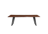 EEI-6071-BLK-WAL Viggo 96" Live Edge Acacia Wood Acacia Wood Dining Table By Modway