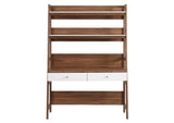 EEI-6073-WAL-WHI Bixby Office Desk By Modway