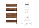 EEI-6073-WAL Bixby Office Desk By Modway