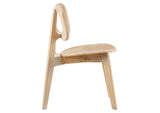 EEI-6077-GRY Habitat Wood Dining Side Chair Set Of 2 By Modway