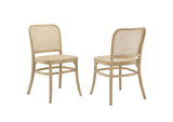 EEI-6078-GRY Winona Wood Dining Side Chair Set Of 2 By Modway