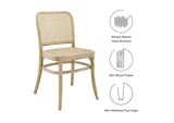 EEI-6078-GRY Winona Wood Dining Side Chair Set Of 2 By Modway