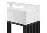 EEI-6106-WHI-BLK Gridiron 30" Bathroom Vanity By Modway