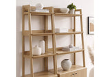 EEI-6113-OAK Bixby Wood Bookshelves Set Of 2 By Modway