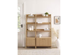 EEI-6113-OAK Bixby Wood Bookshelves Set Of 2 By Modway