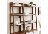 EEI-6113-WAL-WHI Bixby Wood Bookshelves Set Of 2 By Modway