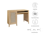 EEI-6116-OAK Soma 47" Office Desk By Modway