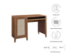 EEI-6116-WAL Soma 47" Office Desk By Modway