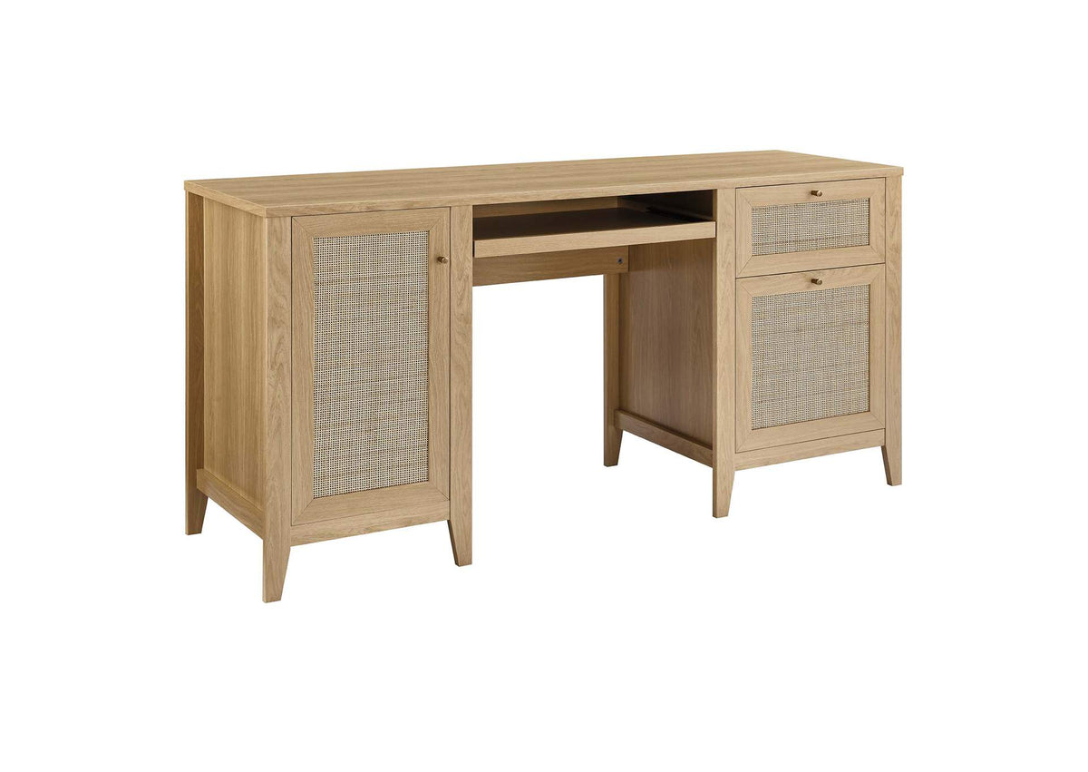 EEI-6117-OAK Soma 63" Office Desk By Modway