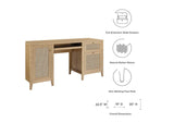 EEI-6117-OAK Soma 63" Office Desk By Modway