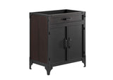 EEI-6415-WHI-BLK Steamforge 30" Bathroom Vanity By Modway