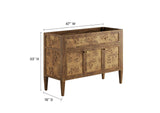 EEI-6140-BRN Elysian 48" Wood Bathroom Vanity Cabinet - Sink Basin Not Included - By Modway