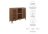 EEI-6156-WAL Render Bar Cabinet By Modway
