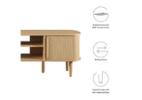 EEI-6158-OAK Contour 55" TV Stand By Modway