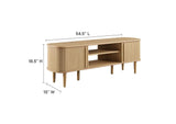 EEI-6158-OAK Contour 55" TV Stand By Modway