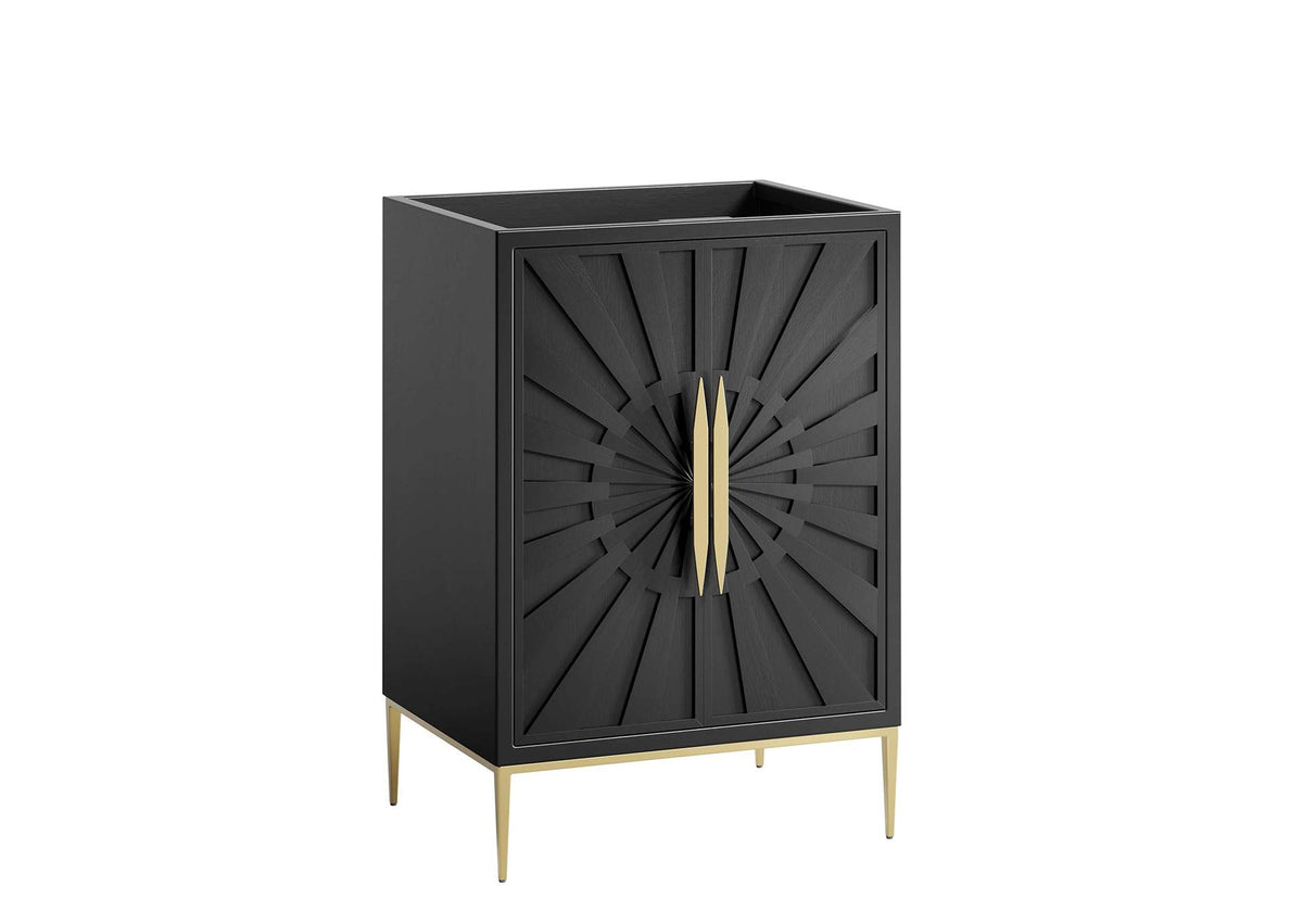 EEI-6160-BLK Awaken 24" Bathroom Vanity Cabinet By Modway