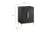 EEI-6160-BLK Awaken 24" Bathroom Vanity Cabinet By Modway