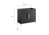 EEI-6162-BLK Awaken 36" Bathroom Vanity Cabinet By Modway