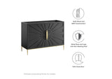 EEI-6163-BLK Awaken 48" Double Or Single Sink Compatible - Not Included - Bathroom Vanity Cabinet By Modway