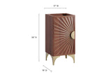 EEI-6164-WAL Daylight 18" Bathroom Vanity Cabinet By Modway