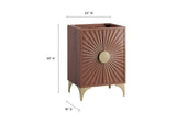 EEI-6165-WAL Daylight 24" Bathroom Vanity Cabinet By Modway