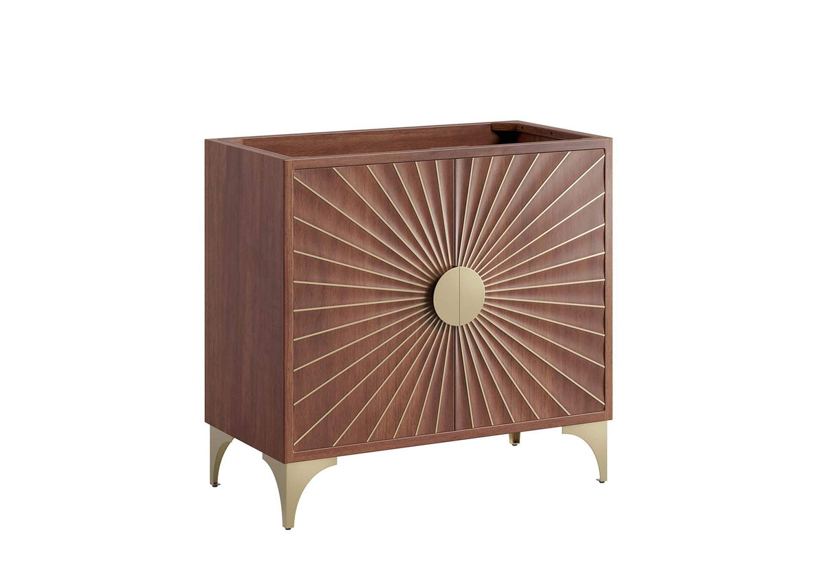 EEI-6167-WAL Daylight 36" Bathroom Vanity Cabinet By Modway