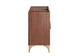 EEI-6168-WAL Daylight 48" Single Sink Compatible - Not Included - Bathroom Vanity Cabinet By Modway