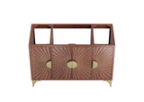 EEI-6168-WAL Daylight 48" Single Sink Compatible - Not Included - Bathroom Vanity Cabinet By Modway