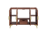 EEI-6168-WAL Daylight 48" Single Sink Compatible - Not Included - Bathroom Vanity Cabinet By Modway