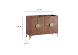 EEI-6169-WAL Daylight 48" Double Sink Compatible - Not Included - Bathroom Vanity Cabinet By Modway