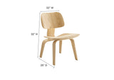 EEI-620-NAT Fathom Wood Dining Chair By Modway