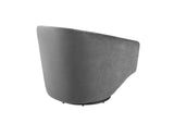 EEI-6224-GRY Series Performance Velvet Fabric Swivel Chair By Modway