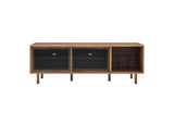 EEI-6236-WAL Kurtis 67" TV And Vinyl Record Stand By Modway