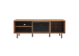 EEI-6236-WAL Kurtis 67" TV And Vinyl Record Stand By Modway