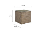 EEI-6240 Convene Outdoor Patio Side Table By Modway