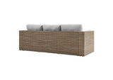 EEI-6245-CAP-GRY Convene Outdoor Patio Sofa By Modway