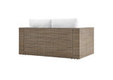EEI-6246-CAP-WHI Convene Outdoor Patio Loveseat By Modway