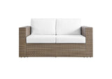 EEI-6246-CAP-WHI Convene Outdoor Patio Loveseat By Modway